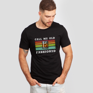 call me old fashioned vintage black shirt